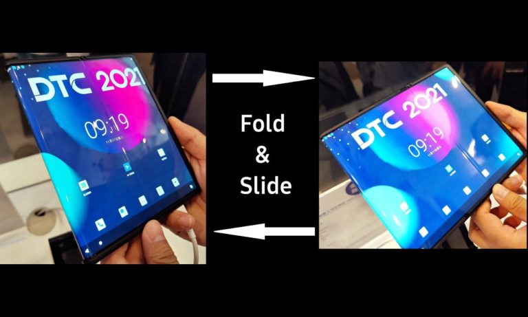 TCL Fold 'n Roll first prototype