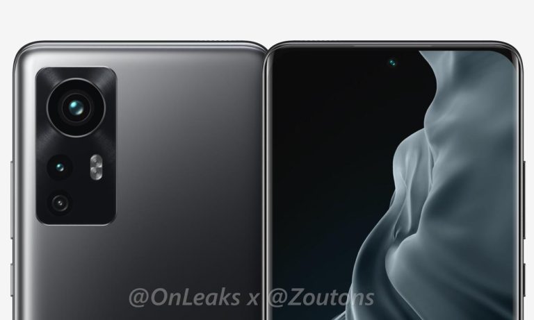 Xiaomi 12 Renders