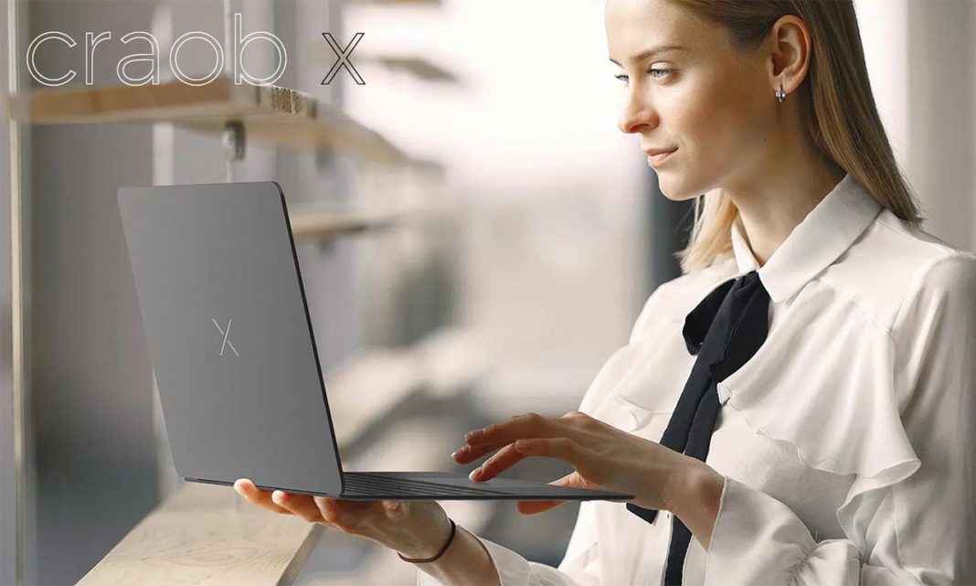 Craob X First Portless bezel less laptop
