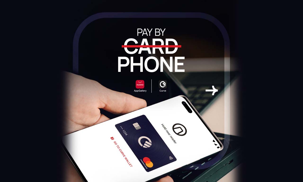 Huawei and Curve cooperation for contactless payments with HMS smartphones thumbnail