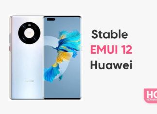 Huawei P40, Mate 40 Pro, Mate 30 Pro EMUI 12 Stable