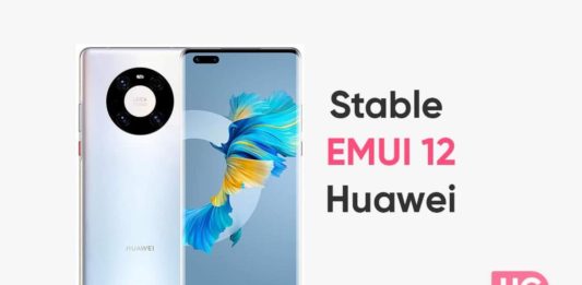 Huawei P40, Mate 40 Pro, Mate 30 Pro EMUI 12 Stable