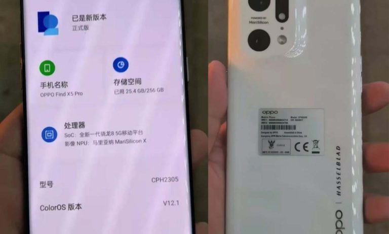 Oppo Find X5 Pro Real Life Images and Specs