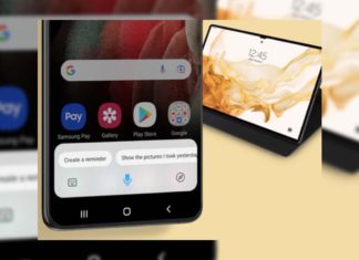 Samsung Galaxy Tab S8 Ultra Render in Official Site