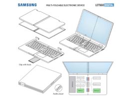 Η Samsung δείχνει τη δύναμη των foldable displays, laptop διπλώνει στα τέσσερα Samsung Multifold Laptop