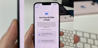 iOS 15.4 Face ID iPhone Apple Mask iOS 15.4.1
