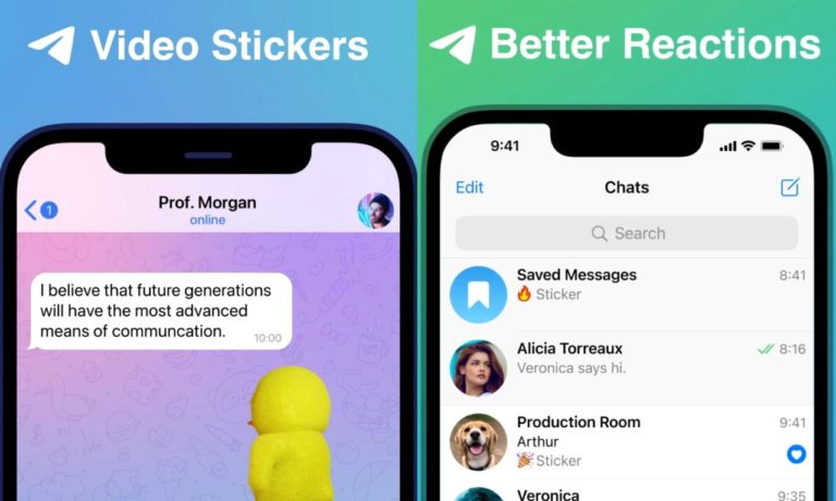 Telegram Animated Stickers From Video And More