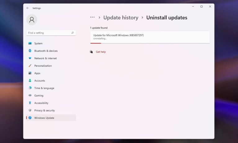 Windows 11 Update Stack Packages