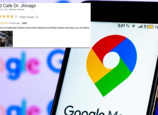 Google Maps Reviews Ukraine Russia News