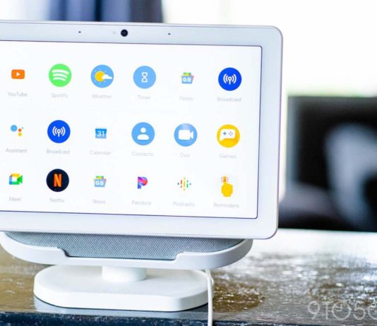 Google Nest Hub Tablet Fuchsia OS