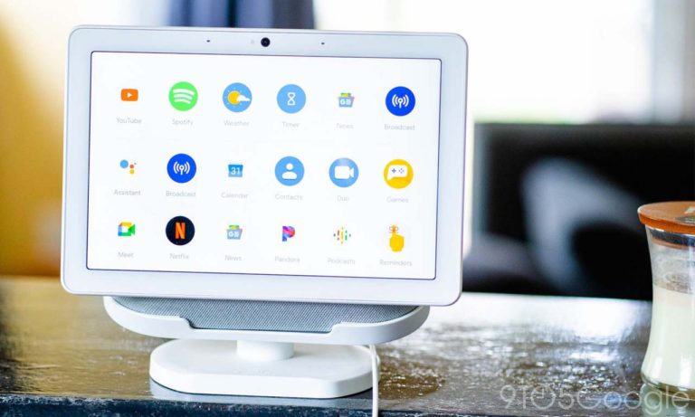 Google Nest Hub Tablet Fuchsia OS