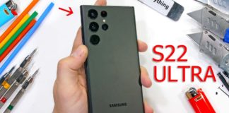 Samsung Galaxy S22 Ultra JerryRigEverything