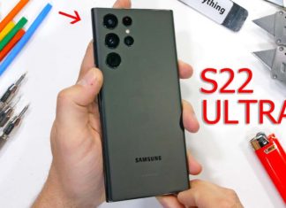 Samsung Galaxy S22 Ultra JerryRigEverything