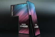 Samsung foldable L smartphone panent