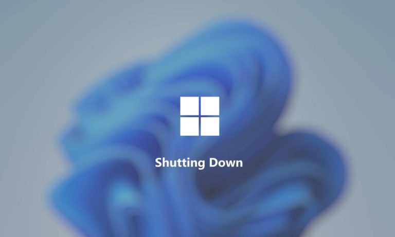 Windows 11 Shutdown
