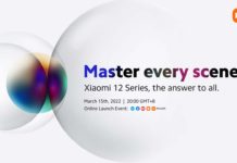 Xiaomi 12 Global Launch