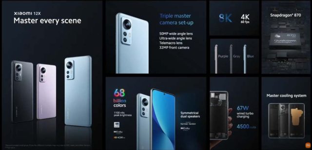 Xiaomi 12 Global Launch