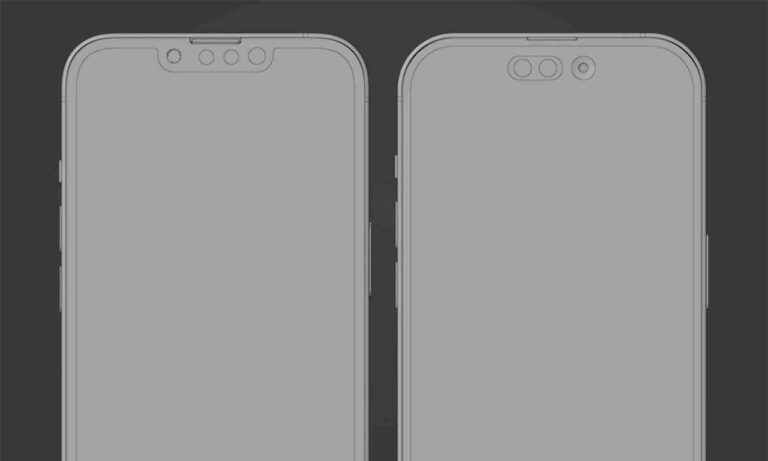 Apple iPhone 14 Pro CAD Renders vs 13 Pro