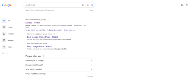 Google Search Material You Redesign