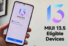 MIUI 13.5 Xiaomi Redmi Poco Update