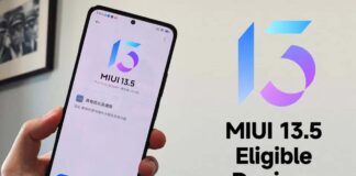 MIUI 13.5 Xiaomi Redmi Poco Update
