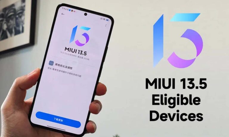 MIUI 13.5 Xiaomi Redmi Poco Update