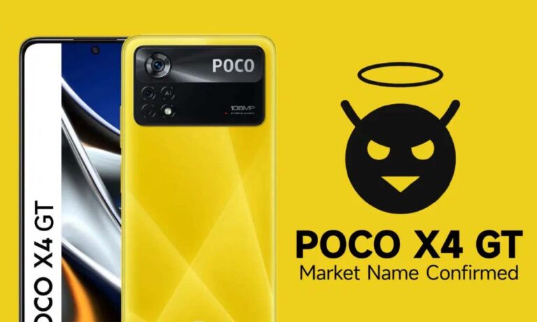 Poco X4 GT X4 GT+ Soon