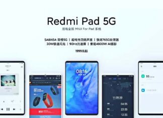 Redmi Pad 5G Leaks