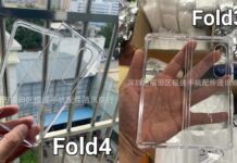 Samsung Galaxy Z Fold 4 Clear Case Leaks