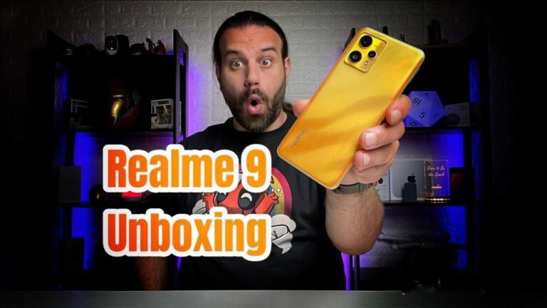 realme 9 unboxing