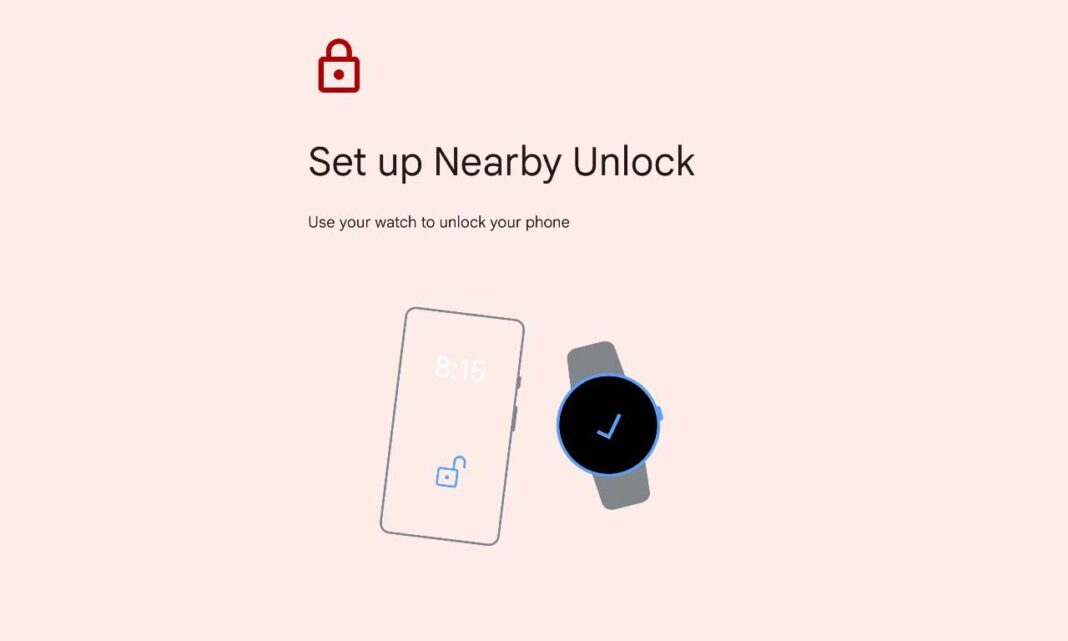 Android Wear OS Nearby Unlock