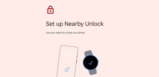 Android Wear OS Nearby Unlock