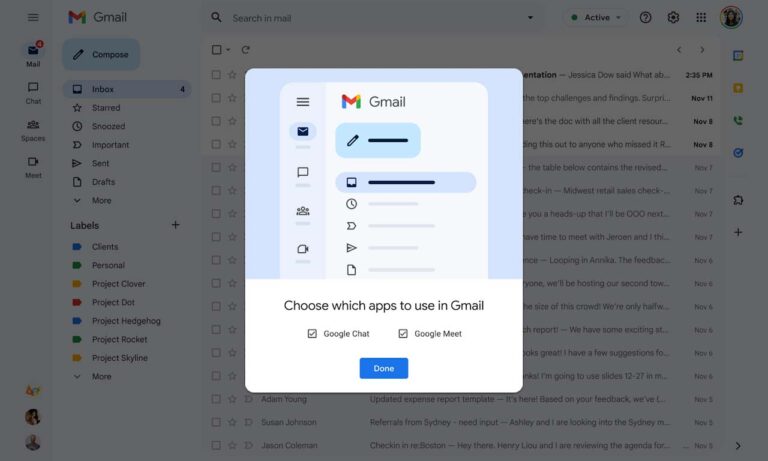 Gmail Only Material You