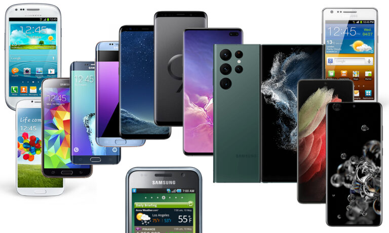 Samsung Galaxy S Series History 0