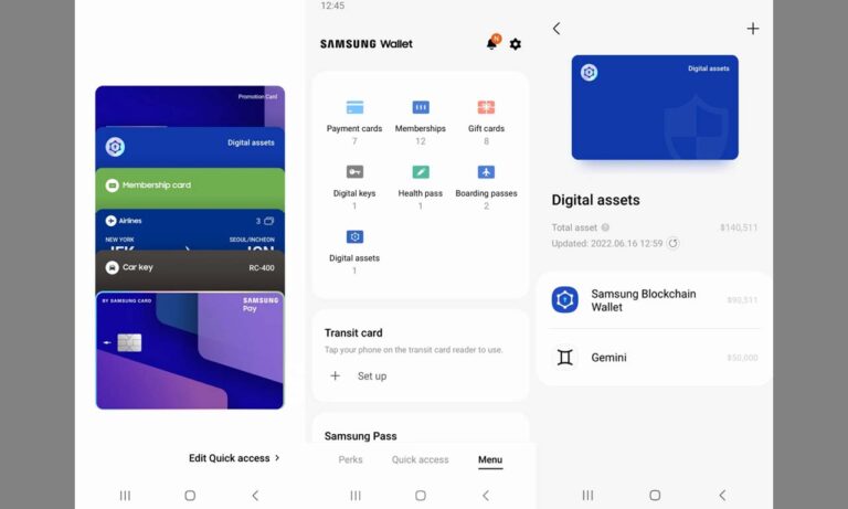 Samsung Wallet 2022