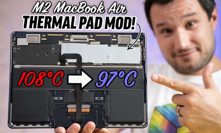Apple MacBook Air M2 Thermal Pads