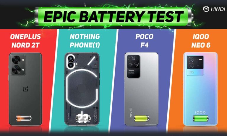 Nothing Phone (1) Battery and Charge Test