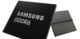 Samsung 24Gbps GDDR6 DRAM