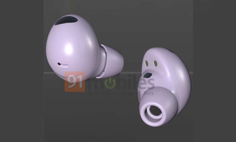 Samsung Galaxy Buds 2 Pro Renders
