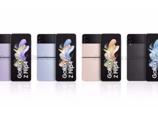 Samsung Galaxy Z Flip 4 Official Renders