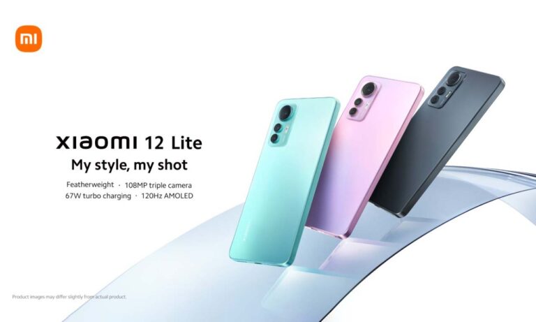 Xiaomi 12 Lite Massive Leaks