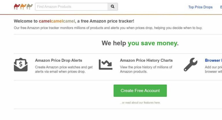 Amazon Camelcamelcamel