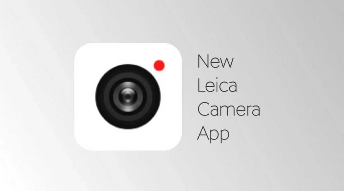 Leica camera app