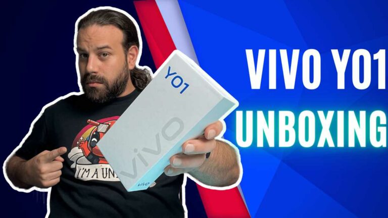 Vivo Y01 Unboxing