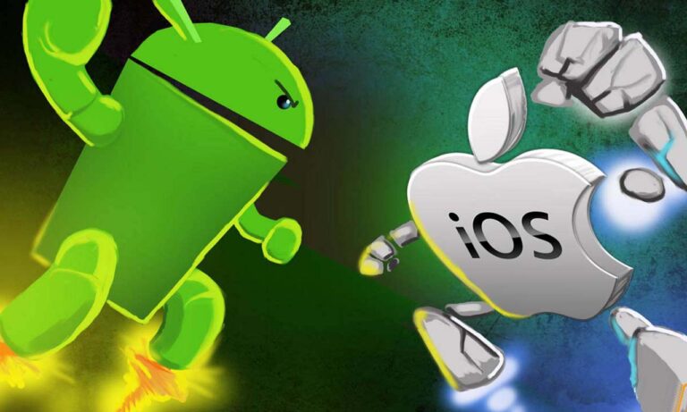 Android vs iOS iPhone ενημερώσεις