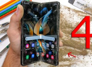 Samsung Galaxy Z Fold 4 JerryRigEverything
