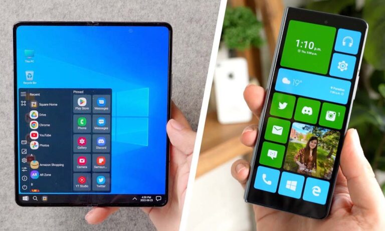 Samsung Galaxy Z Fold 4 Windows Phone