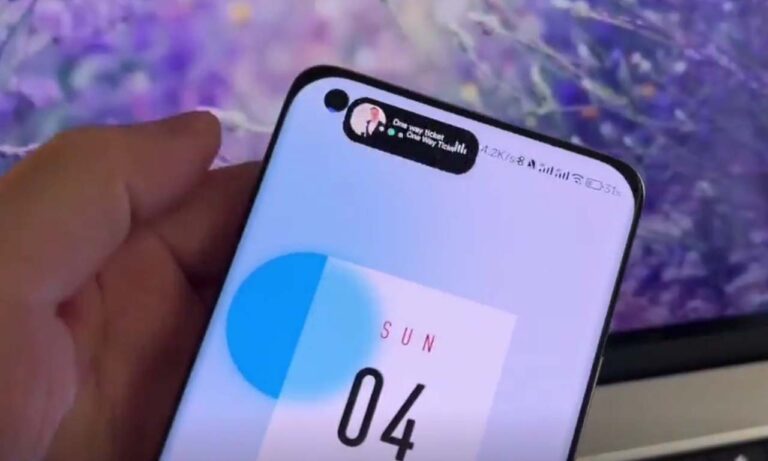 Android smartphones Dynamic Island