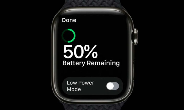 Apple Watch Series 4 watchOS 9 Low Power Mode