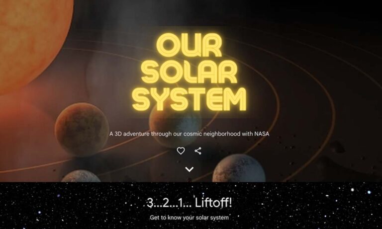 Google NASA AR 3D μοντέλα